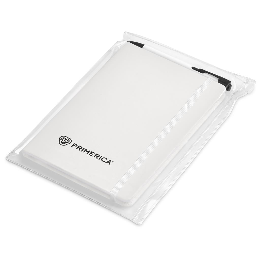 Altitude Powell Notebook & Pen Set - SOLID WHITE