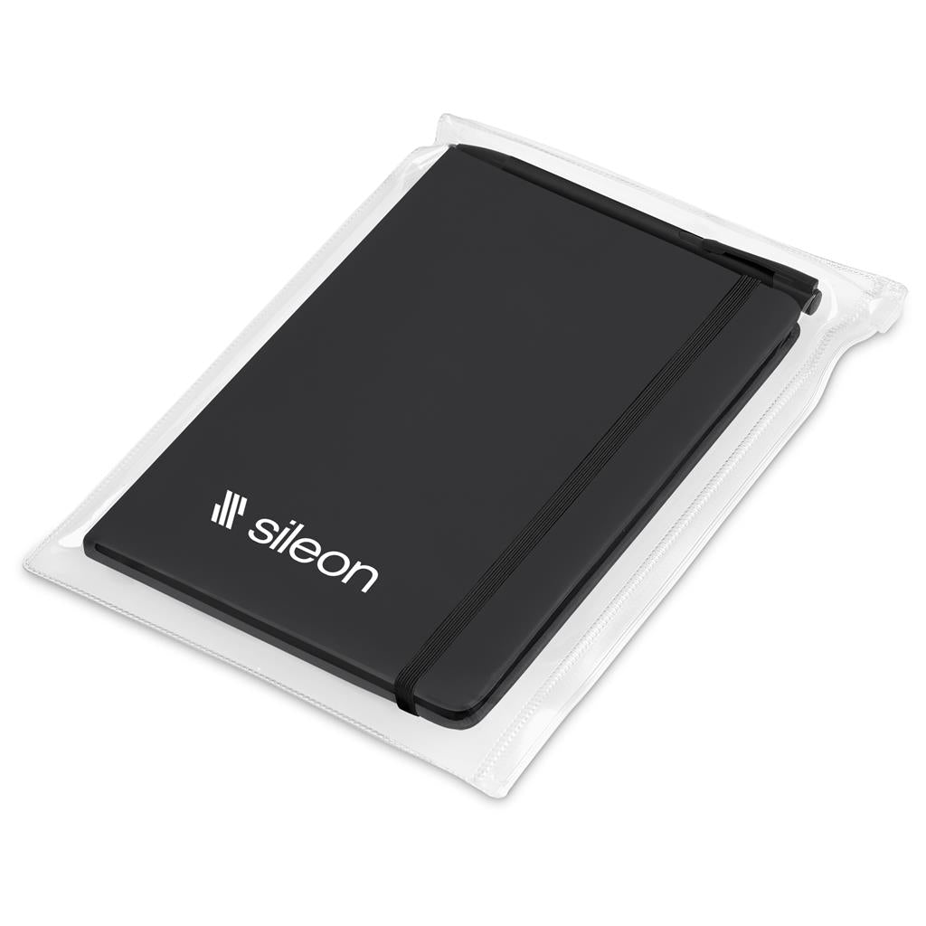 Altitude Harrison Notebook & Pen Set - BLACK