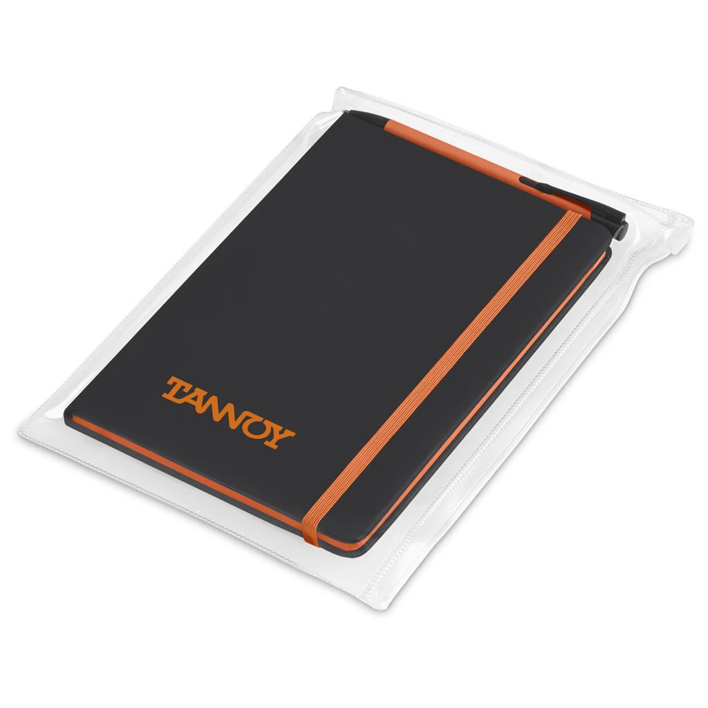Altitude Harrison Notebook & Pen Set - ORANGE