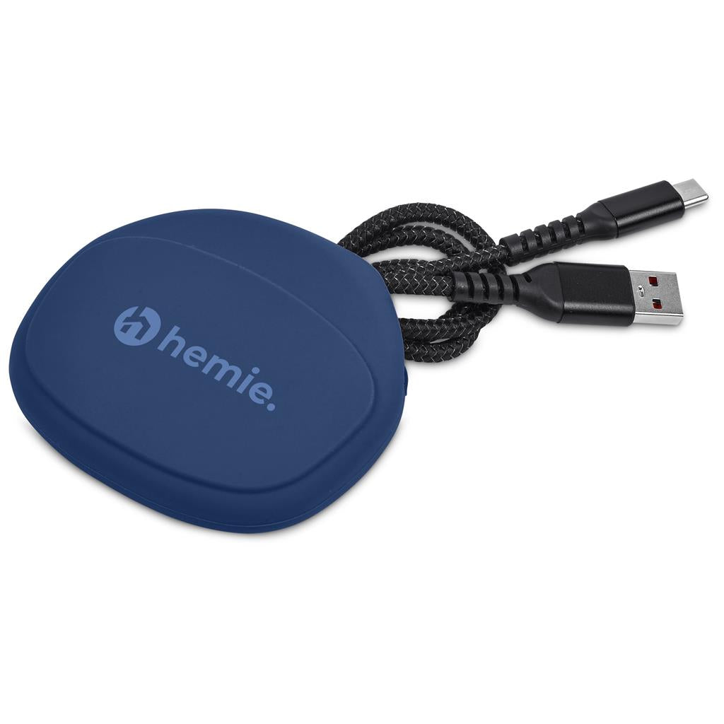 Altitude Fabbit Fast Charge USB-A to Type-C Charging Cable Cable in Pouch - NAVY