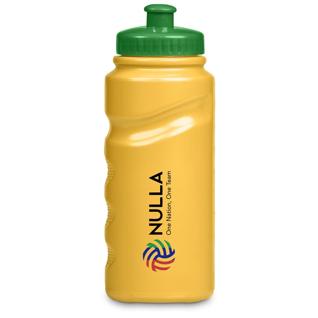 Altitude Fanflare Plastic Water Bottle - 500ml - YELLOW GREEN