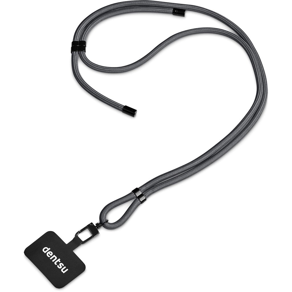 Altitude Silhouette Crossbody Phone Strap - GREY
