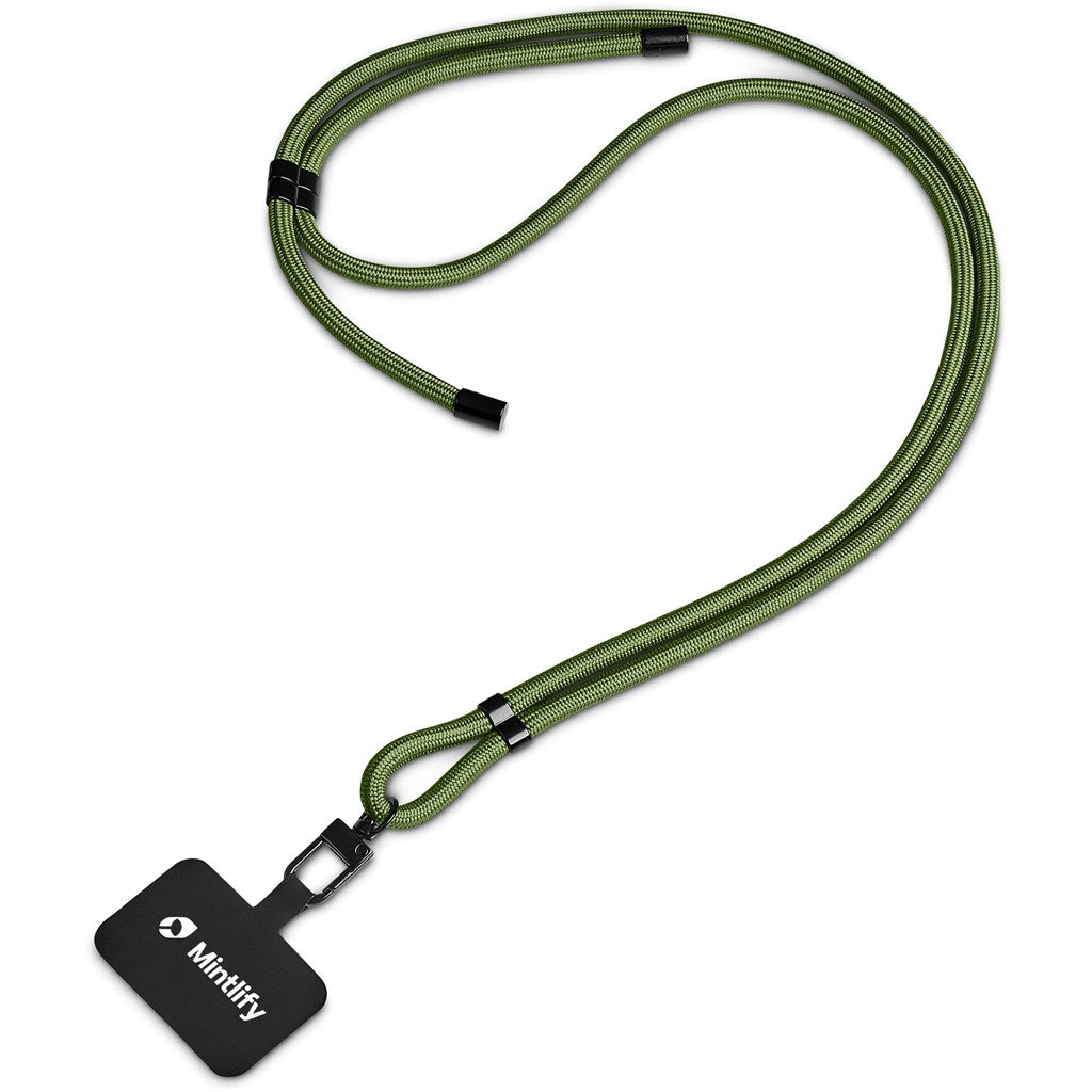 Altitude Silhouette Crossbody Phone Strap - MILITARY GREEN