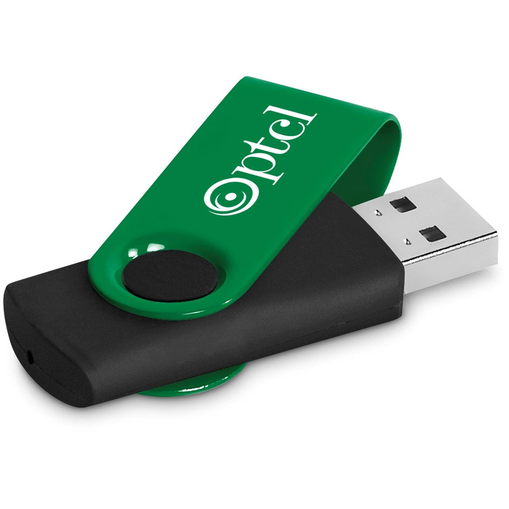 Altitude Axis Gyro Black Flash Drive - 8GB - GREEN