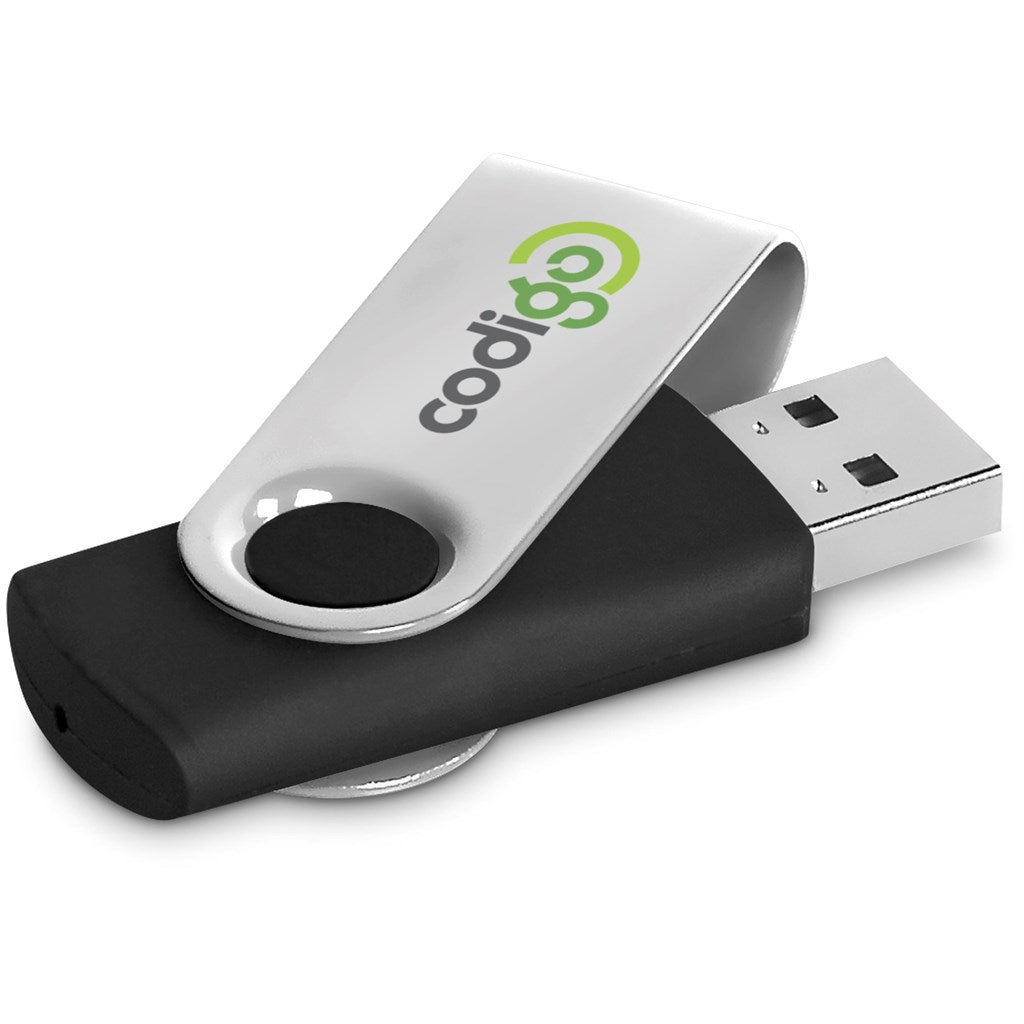 Altitude Axis Gyro Black Flash Drive - 8GB - SILVER
