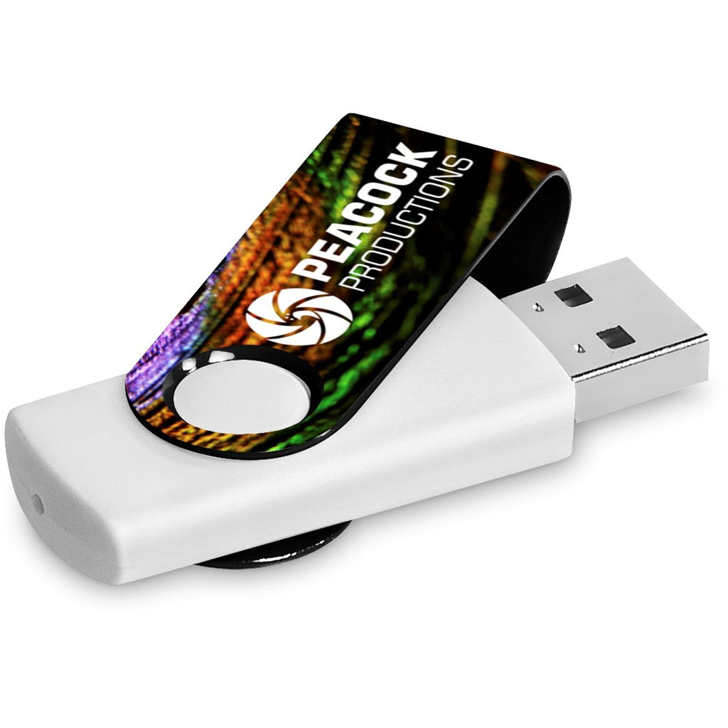 Altitude Axis Gyro White Flash Drive - 16GB - BLACK