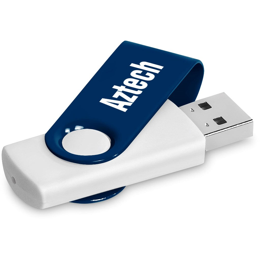 Altitude Axis Gyro White Flash Drive - 16GB - NAVY