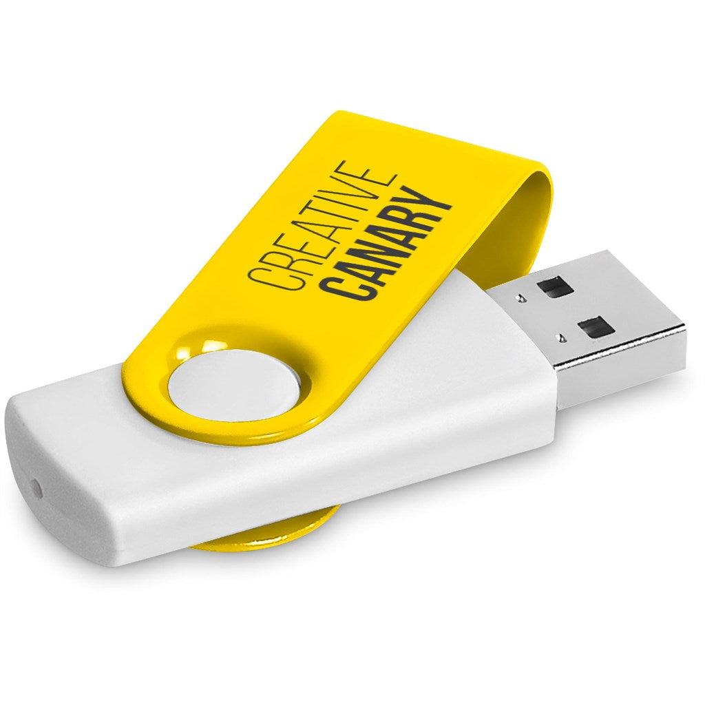 Altitude Axis Gyro White Flash Drive - 16GB - YELLOW