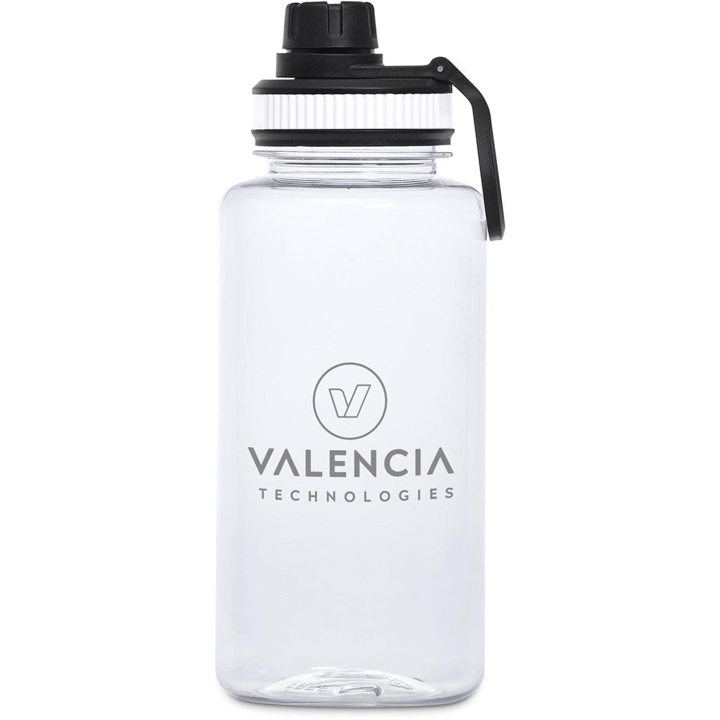 Altitude Franco Recycled PET Water Bottle – 1Litre - SOLID WHITE