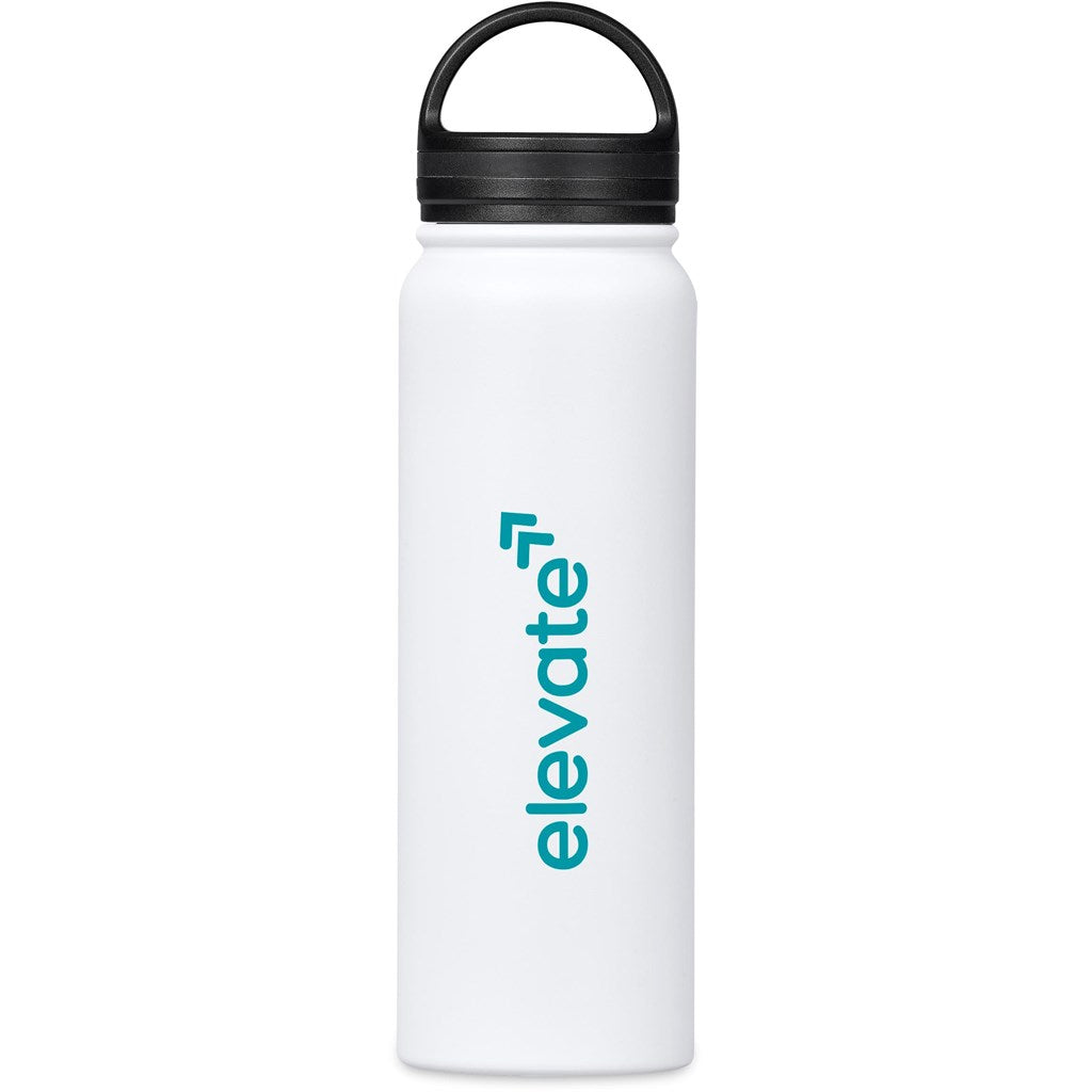 Altitude Fabiano Stainless Steel Vacuum Water Bottle – 750ml - SOLID WHITE