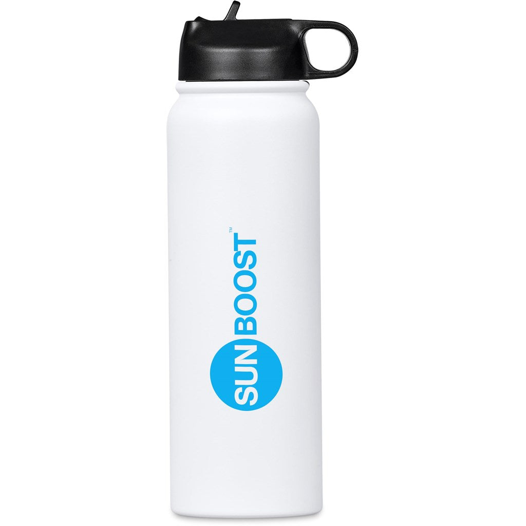 Altitude Nilmar Stainless Steel Vacuum Water Bottle – 750ml - SOLID WHITE