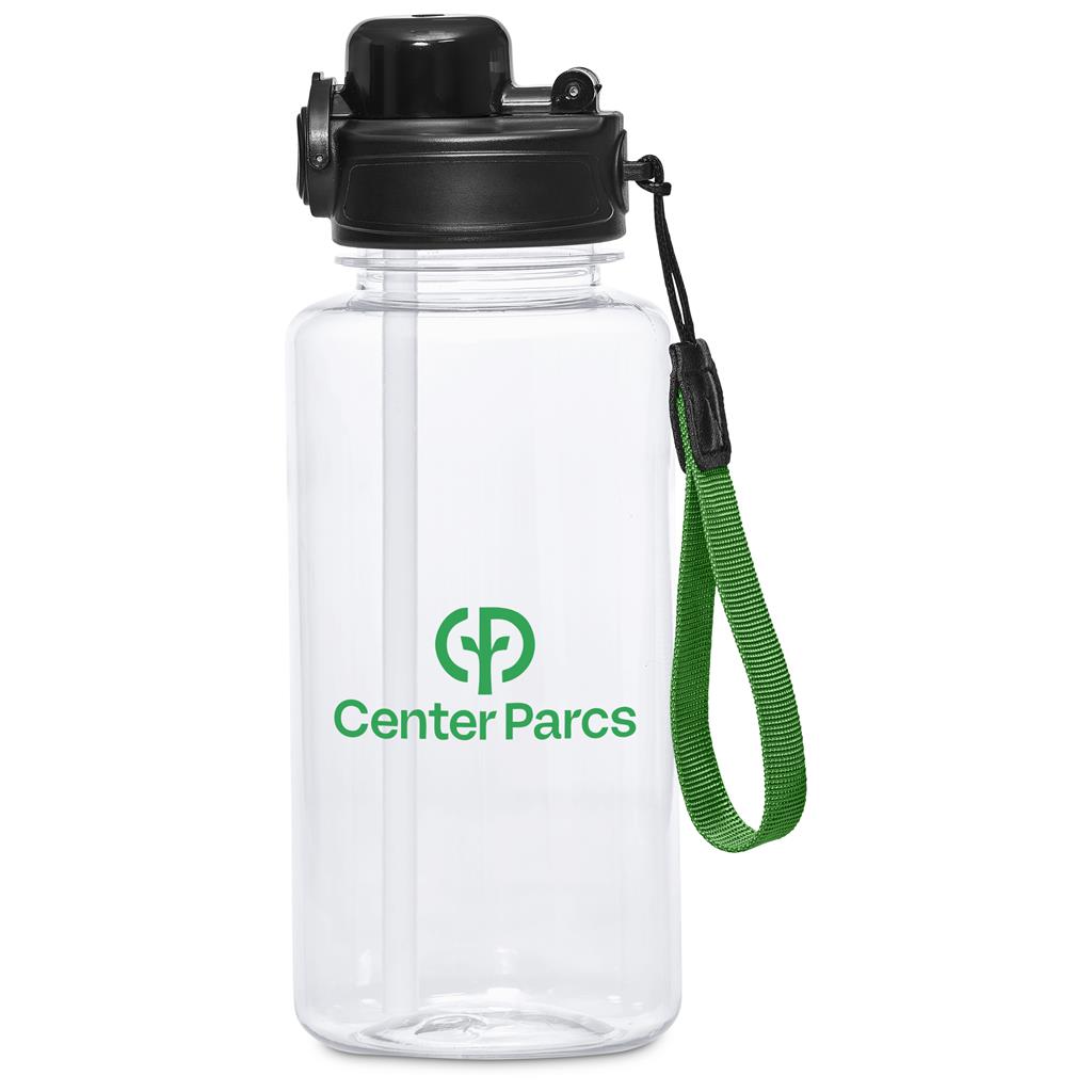 Altitude Ortega Recycled PET Water Bottle – 1Litre - GREEN