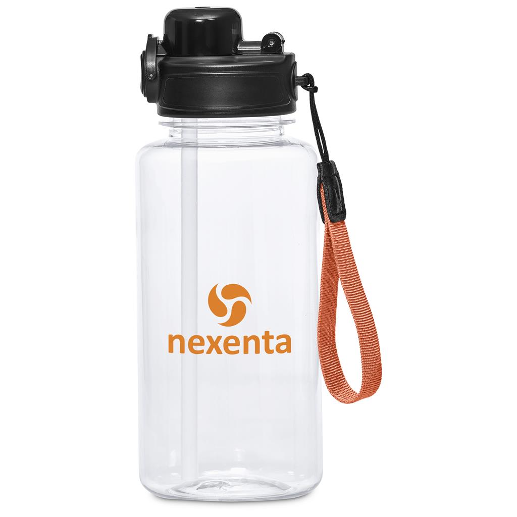 Altitude Ortega Recycled PET Water Bottle – 1Litre - ORANGE
