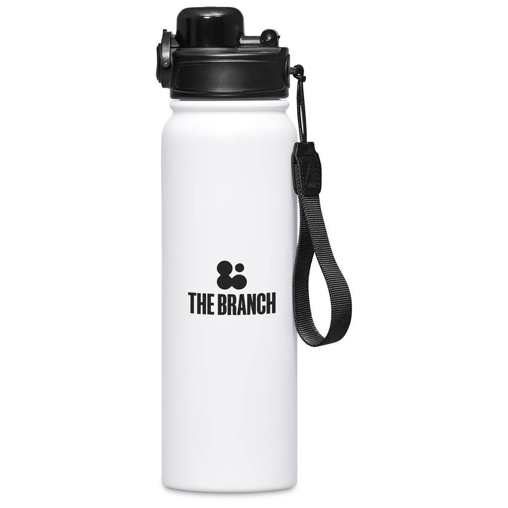 Altitude Serrano Stainless Steel Vacuum Water Bottle – 750ml - BLACK