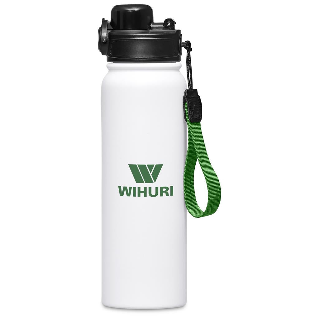 Altitude Serrano Stainless Steel Vacuum Water Bottle – 750ml - GREEN