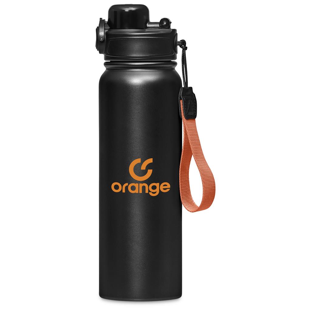 Altitude Navarro Stainless Steel Vacuum Water Bottle – 750ml - ORANGE