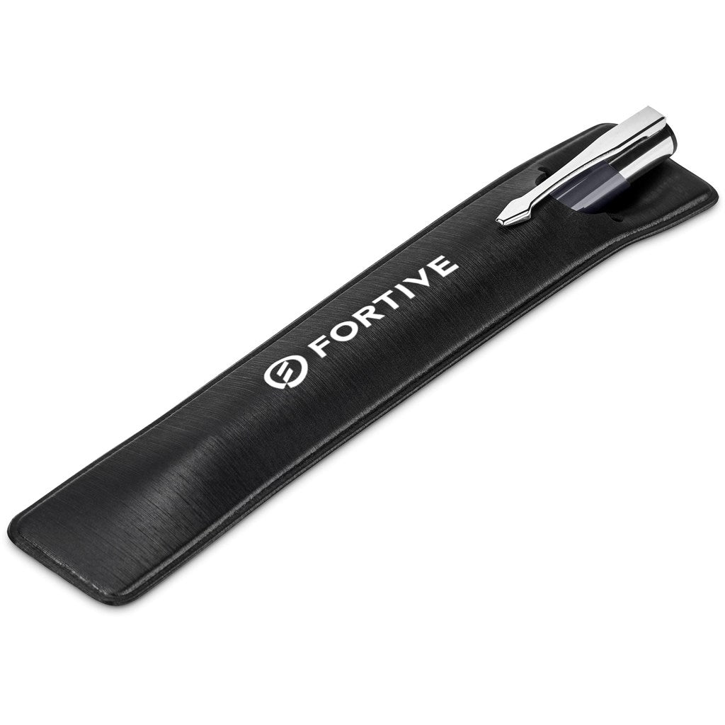 Panama Ball Pen In Pouch - GUN METAL