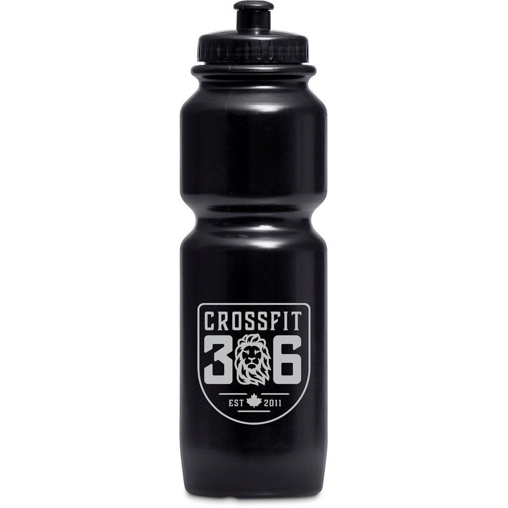 Eva & Elm Lovejoy Plastic Water Bottle - 800ml - BLACK