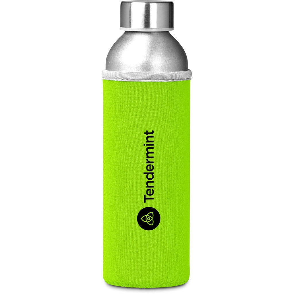Kooshty Tosla Recycled Aluminium Water Bottle - 650ml - LIME