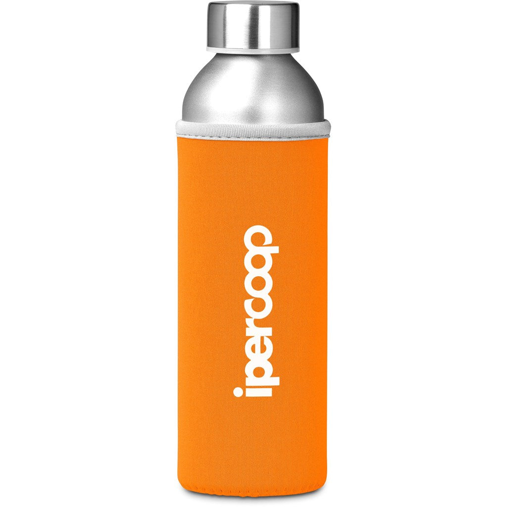 Kooshty Tosla Recycled Aluminium Water Bottle - 650ml - ORANGE