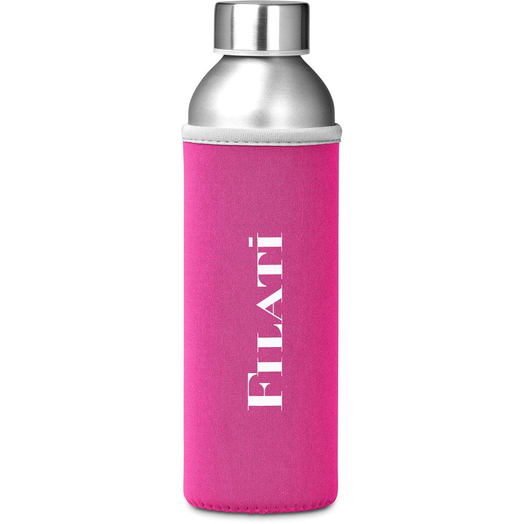Kooshty Tosla Recycled Aluminium Water Bottle - 650ml - PINK