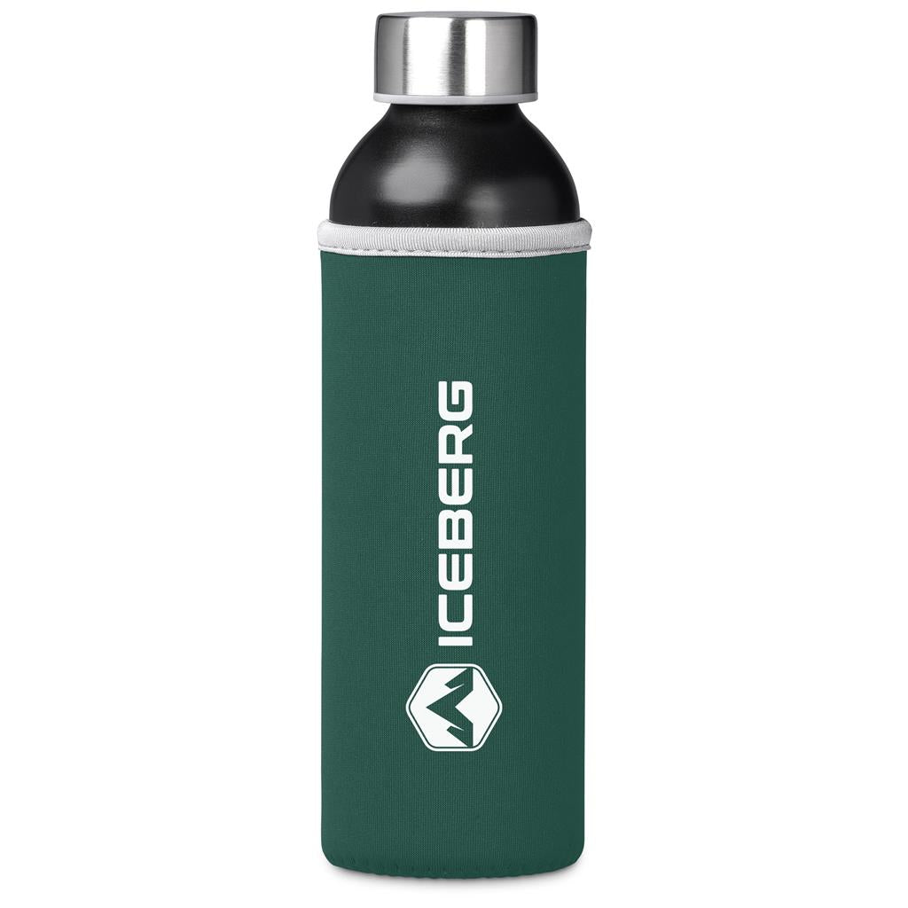 Kooshty Nostro Recycled Aluminium Water Bottle - 650ml - DARK GREEN