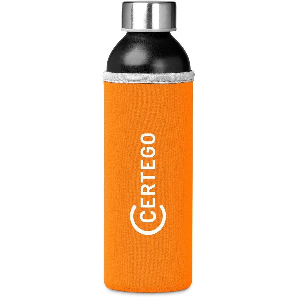 Kooshty Nostro Recycled Aluminium Water Bottle - 650ml - ORANGE