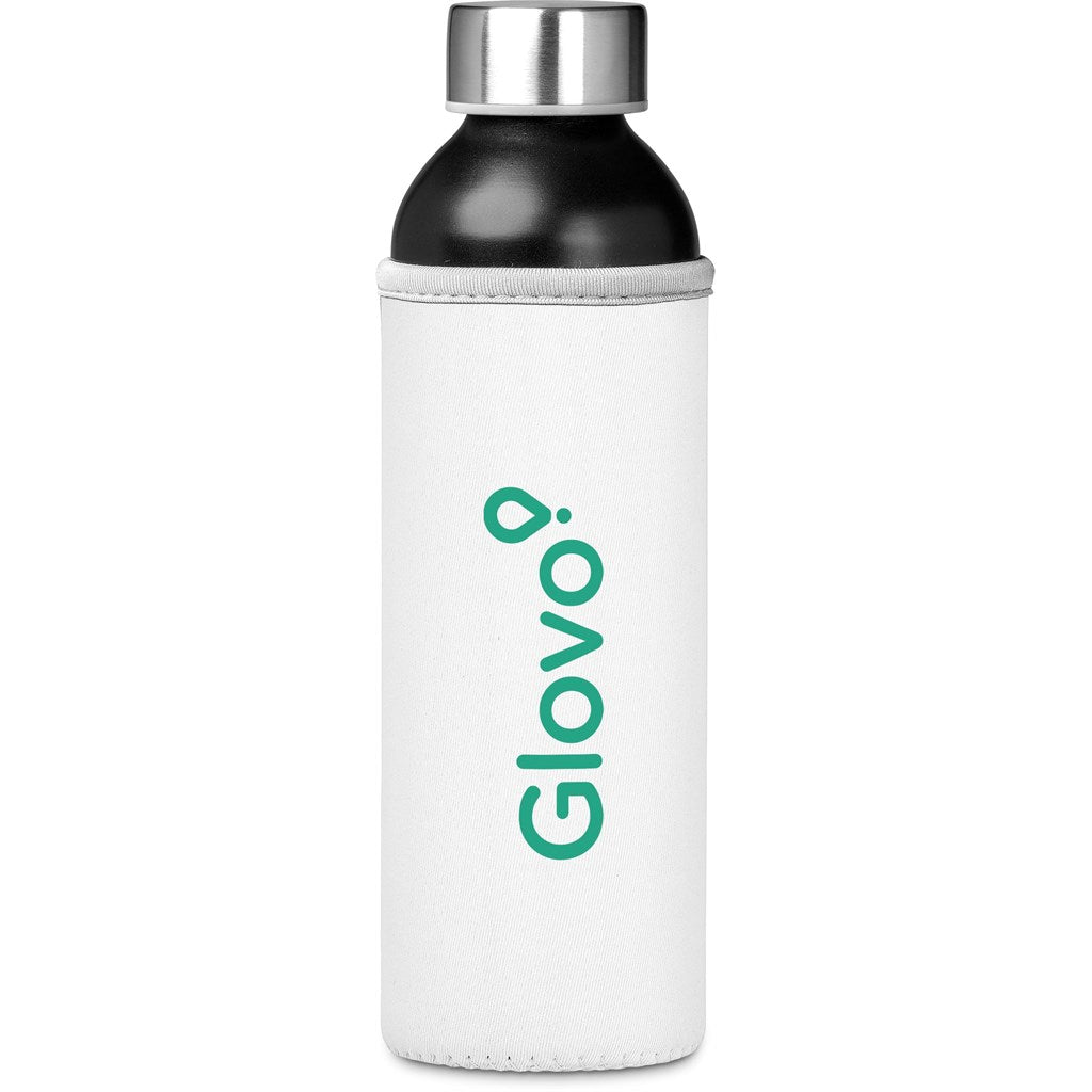 Kooshty Nostro Recycled Aluminium Water Bottle - 650ml - SOLID WHITE
