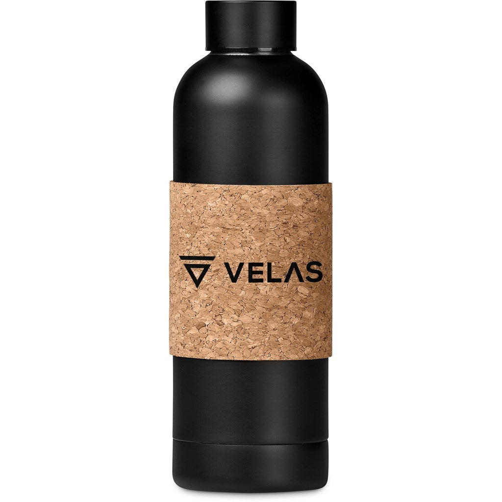 Kooshty Bermuda Kork Recycled Stainless Steel Water Bottle - 800ml - BLACK