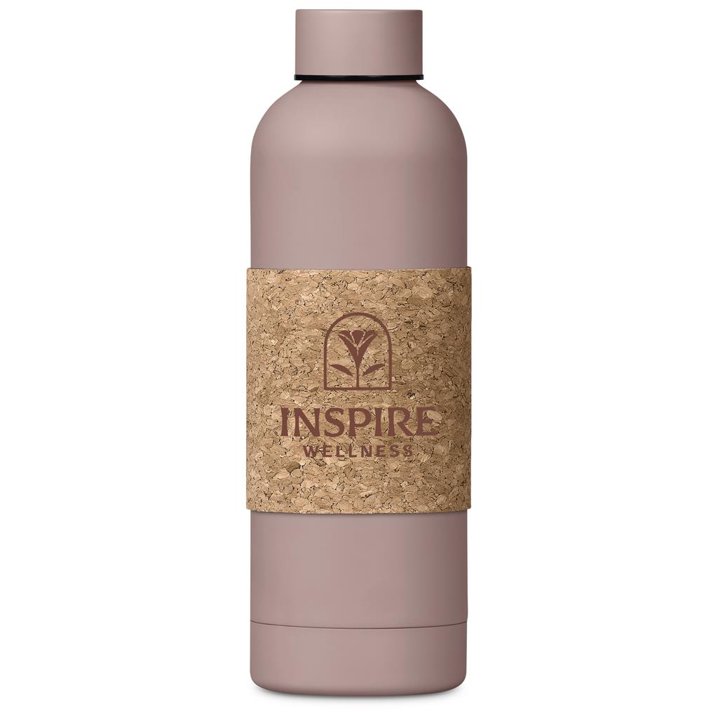 Kooshty Bermuda Kork Recycled Stainless Steel Water Bottle - 800ml - NUDE