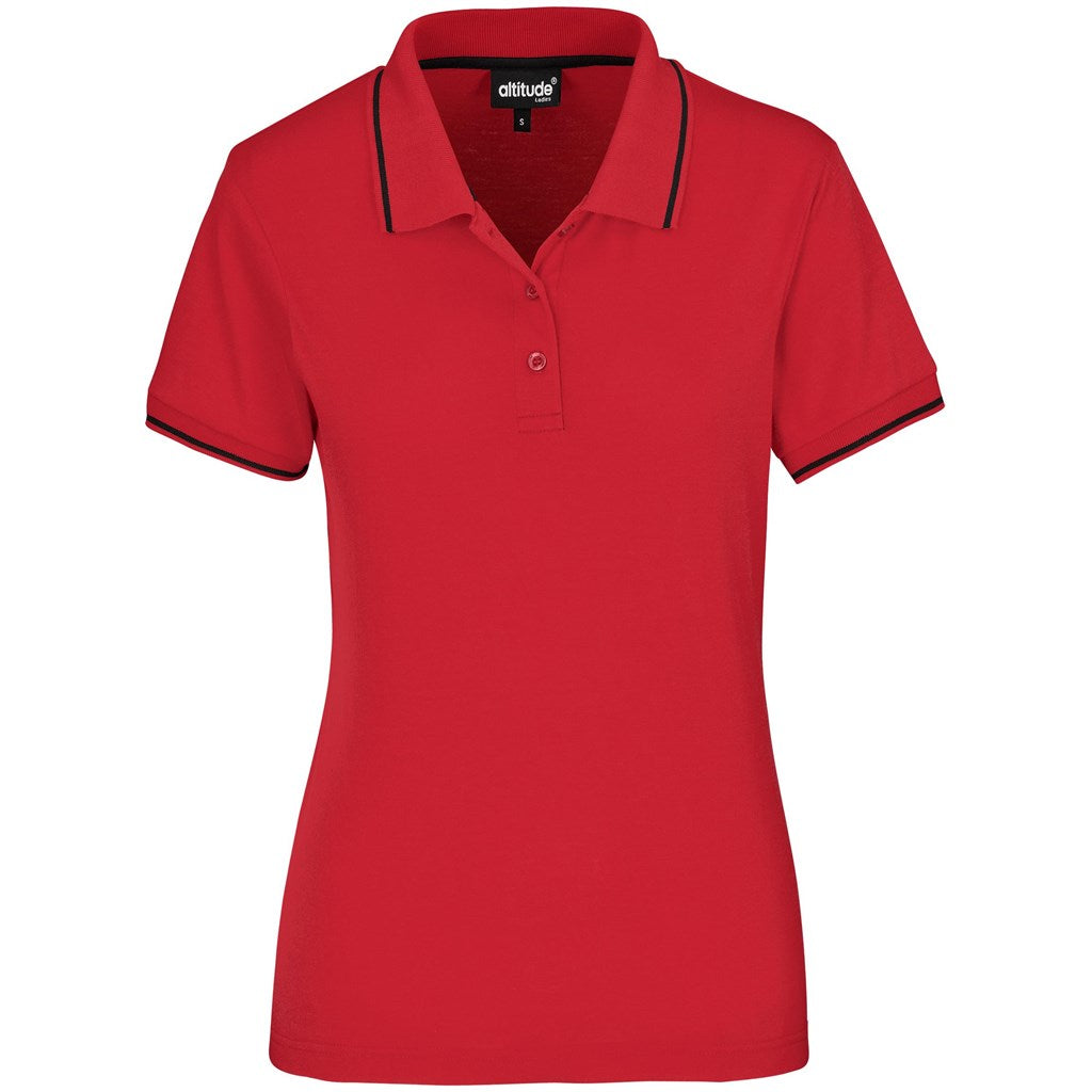 Ladies Reward Golf Shirt - RED