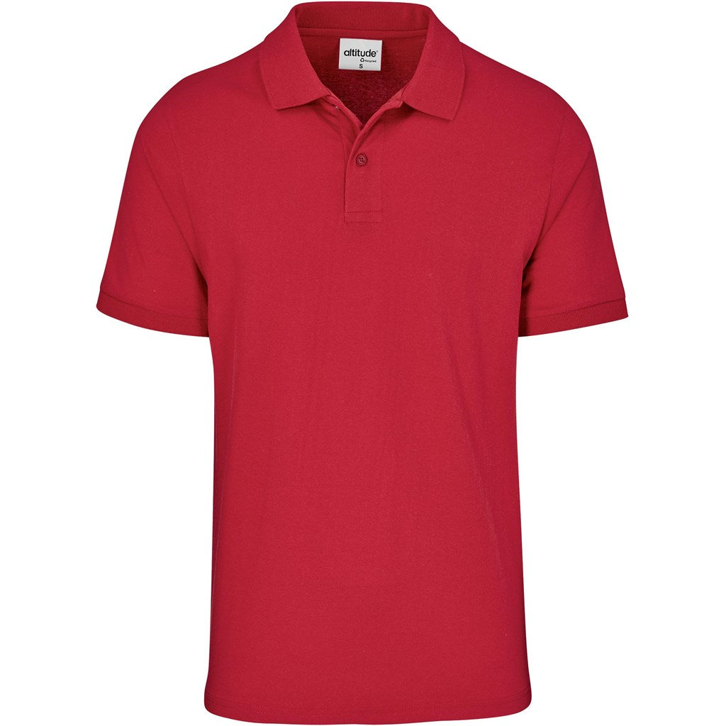 Mens Eco Promo Golf Shirt - RED