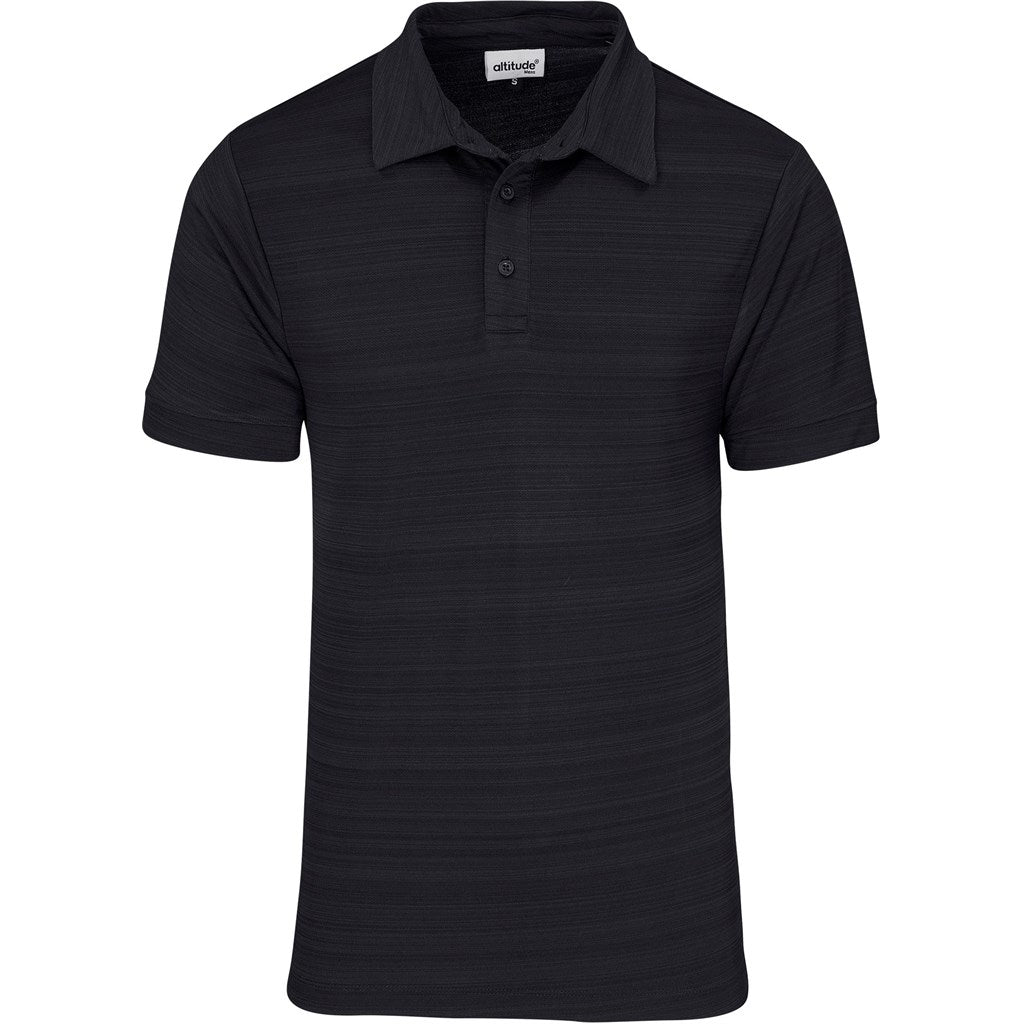 Mens Aberdeen Golf Shirt - BLACK