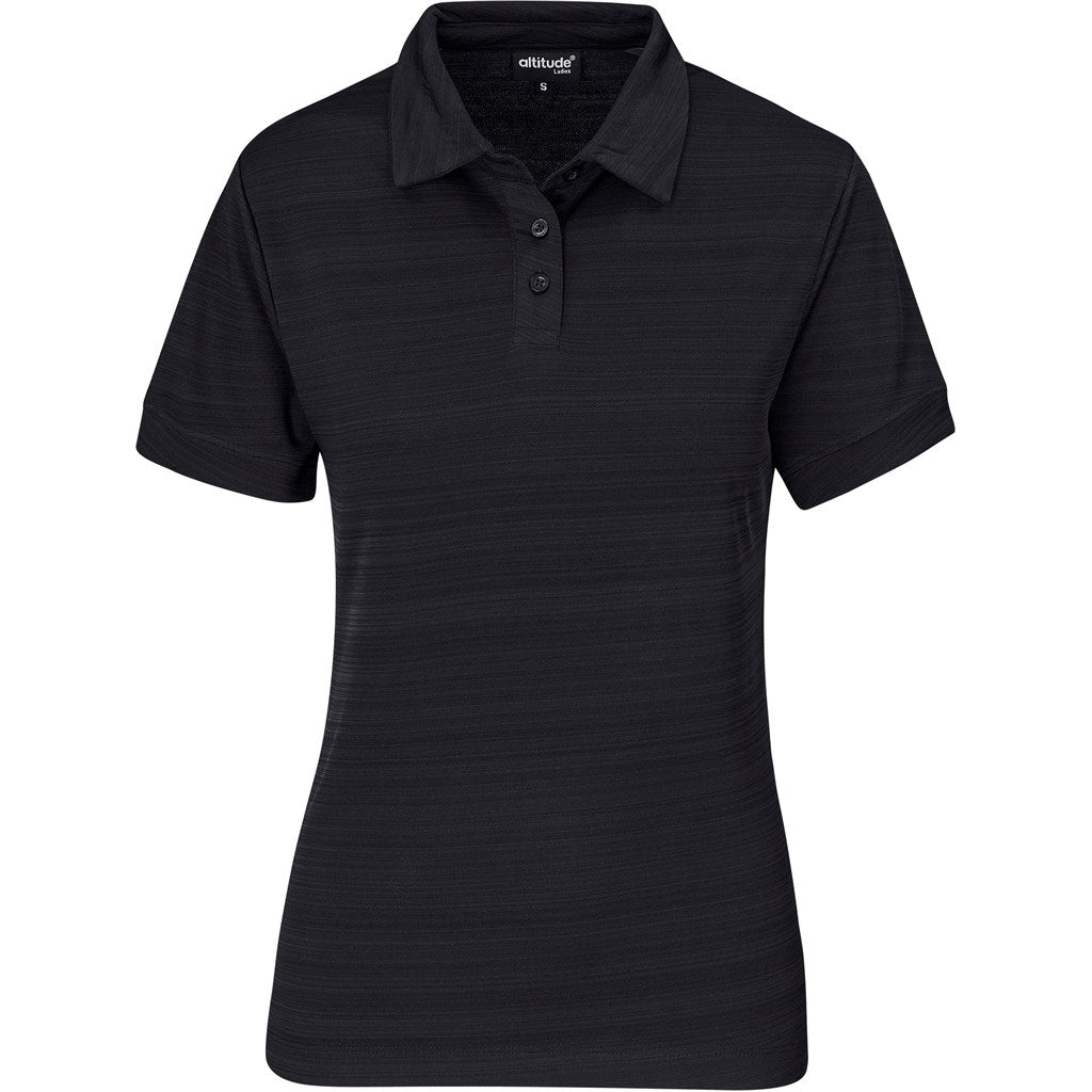 Ladies Aberdeen Golf Shirt - BLACK