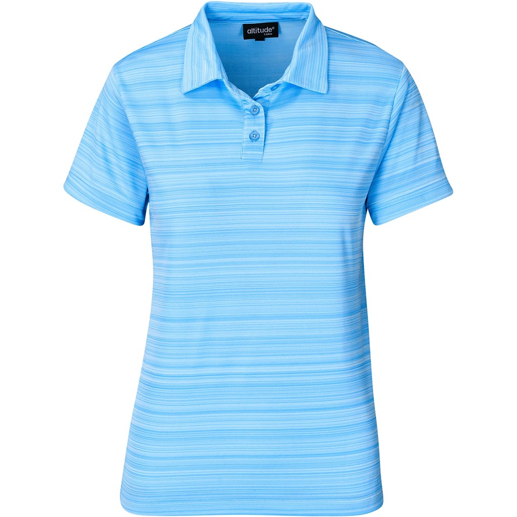 Ladies Aberdeen Golf Shirt - SKY BLUE