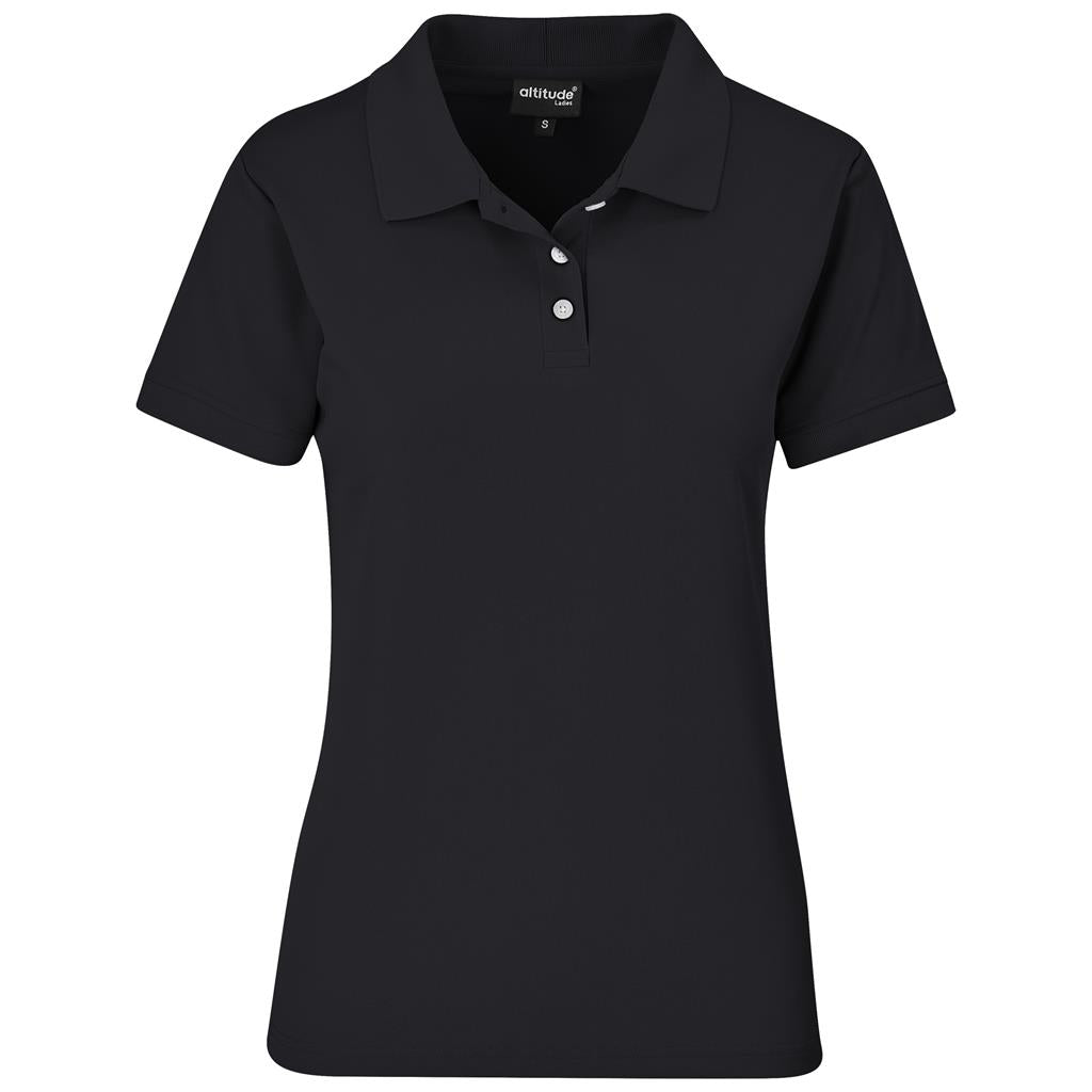 Ladies Virtue Golf Shirt - BLACK