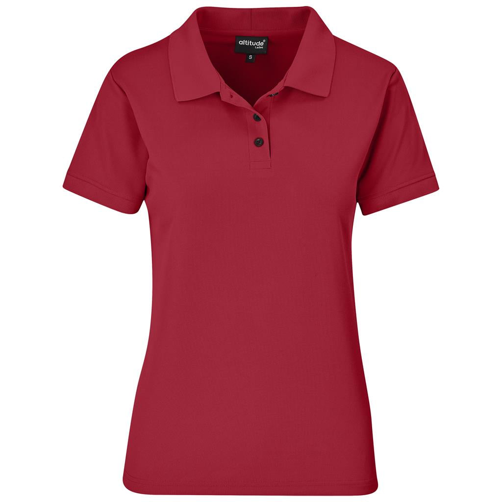 Ladies Virtue Golf Shirt - RED