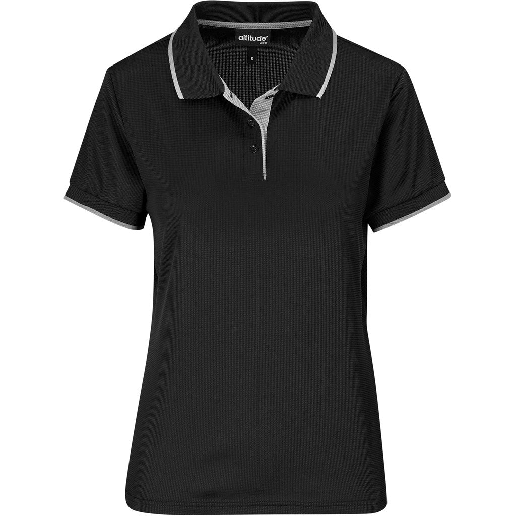 Ladies Orion Golf Shirt - BLACK