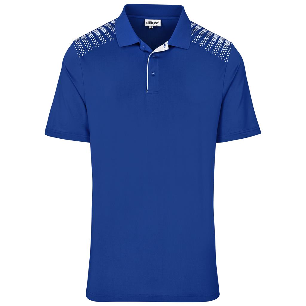 Mens Aerogrid Golf Shirt - ROYAL BLUE