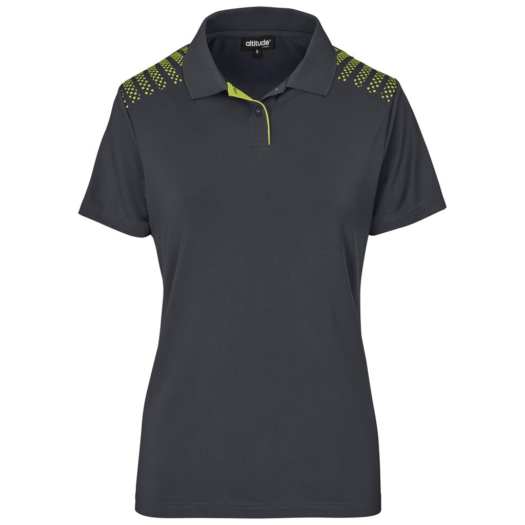 Ladies Aerogrid Golf Shirt - LIME