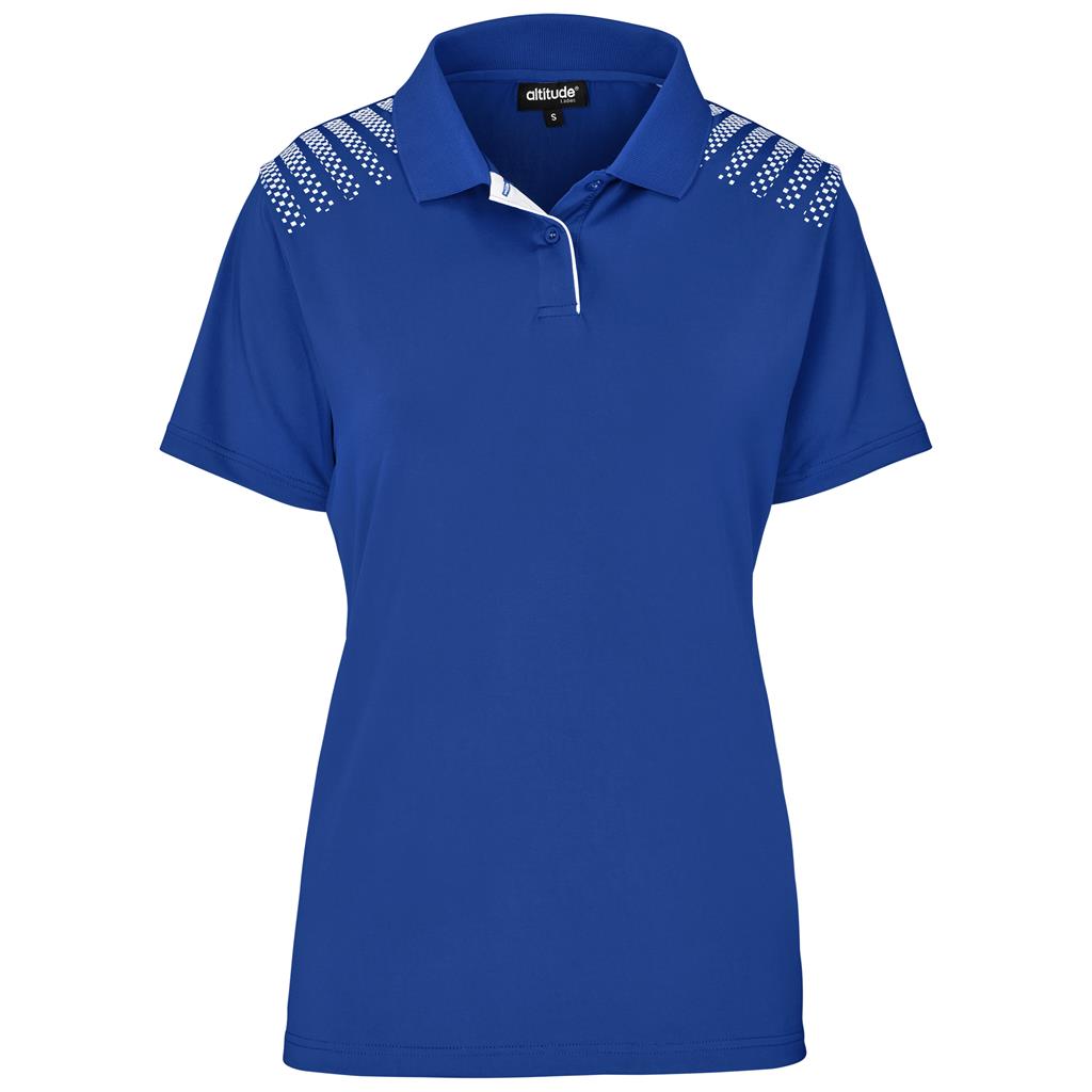 Ladies Aerogrid Golf Shirt - ROYAL BLUE