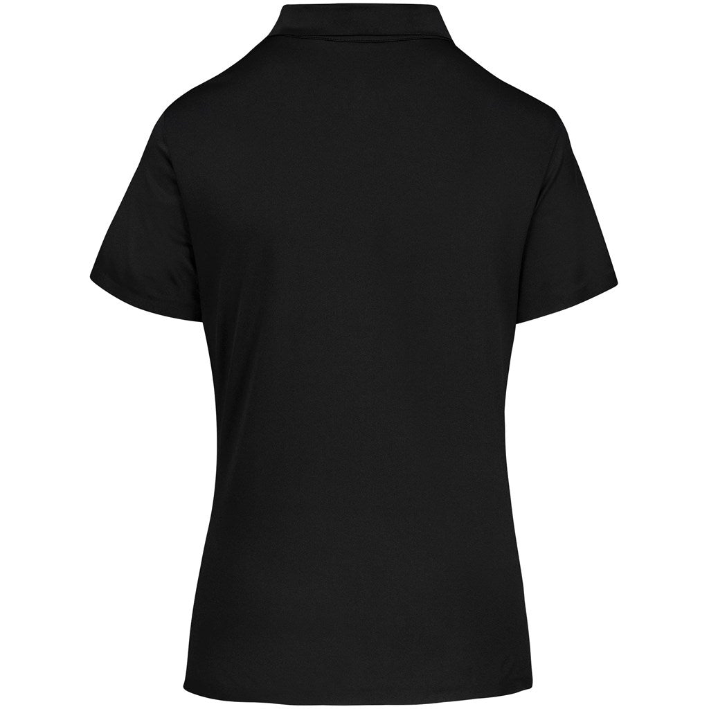 Ladies Alex Varga Questana Seamless Golf Shirt - Black