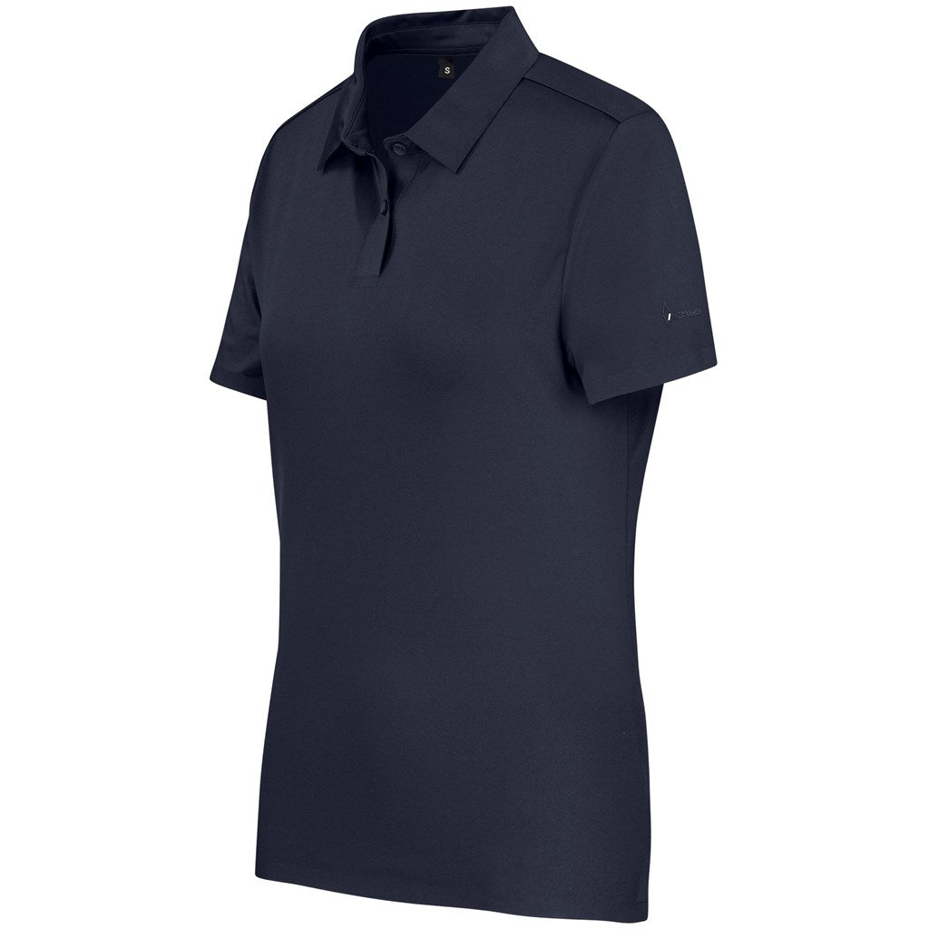 Ladies Alex Varga Questana Seamless Golf Shirt - Navy
