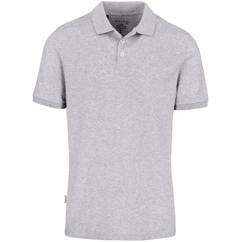 Mens Okiyo Tenyo Eco Golf Shirt - GREY