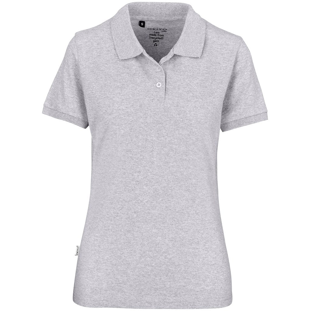Ladies Okiyo Tenyo Eco Golf Shirt - GREY