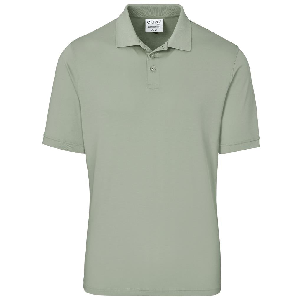 Mens Okiyo Shizen Eco Golf Shirt - SAGE