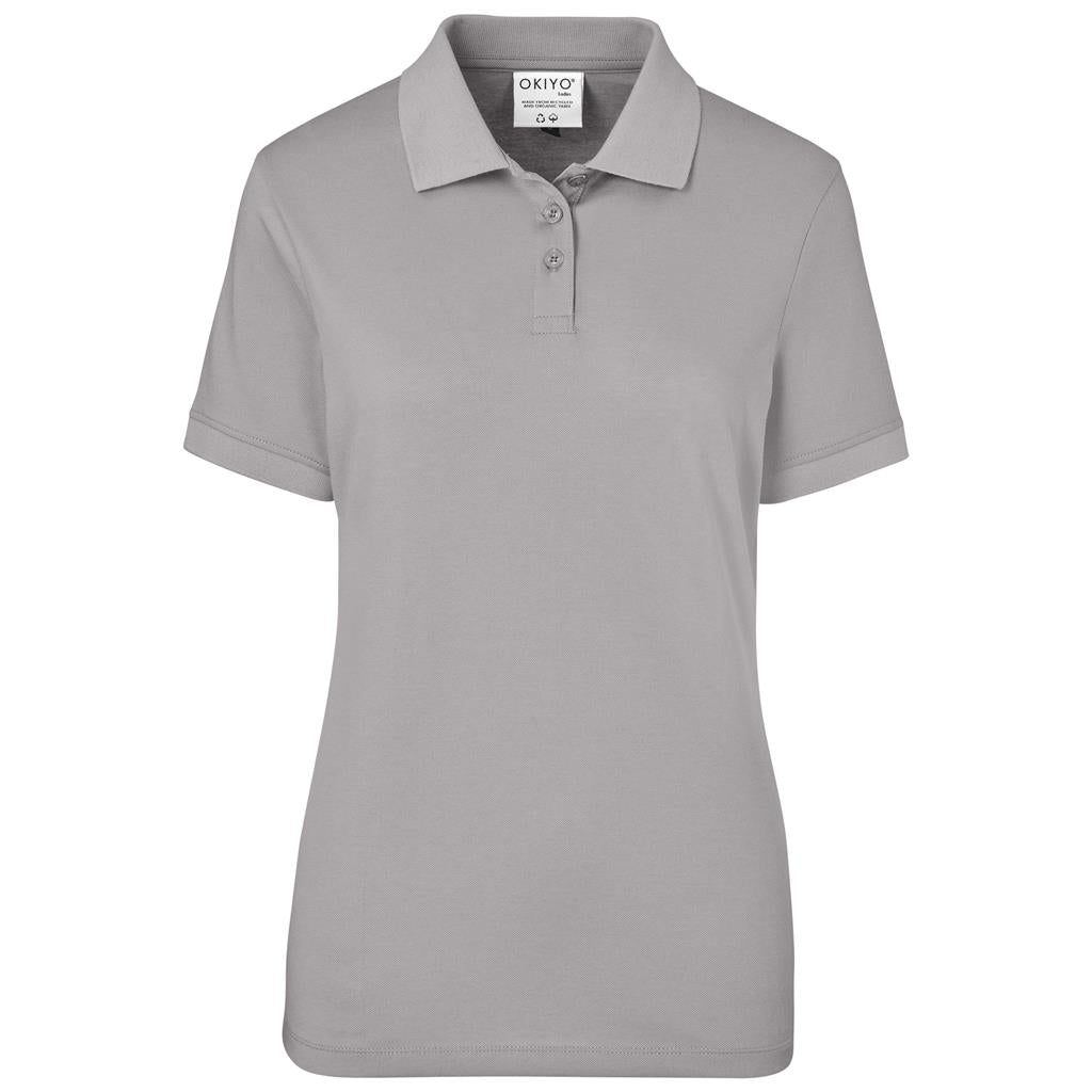 Ladies Okiyo Shizen Eco Golf Shirt - STONE