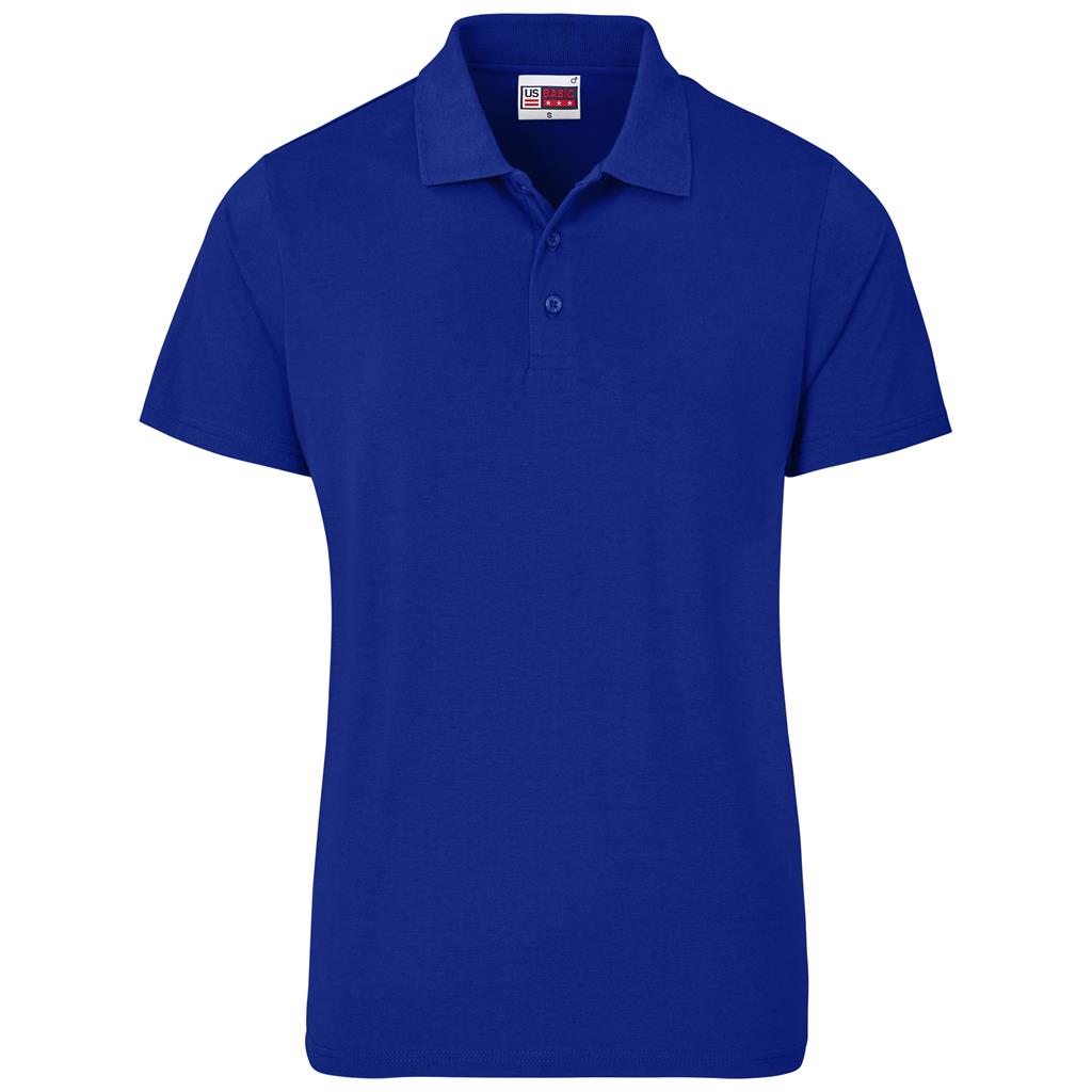 Mens Prima Stretch Golf Shirt - ROYAL BLUE