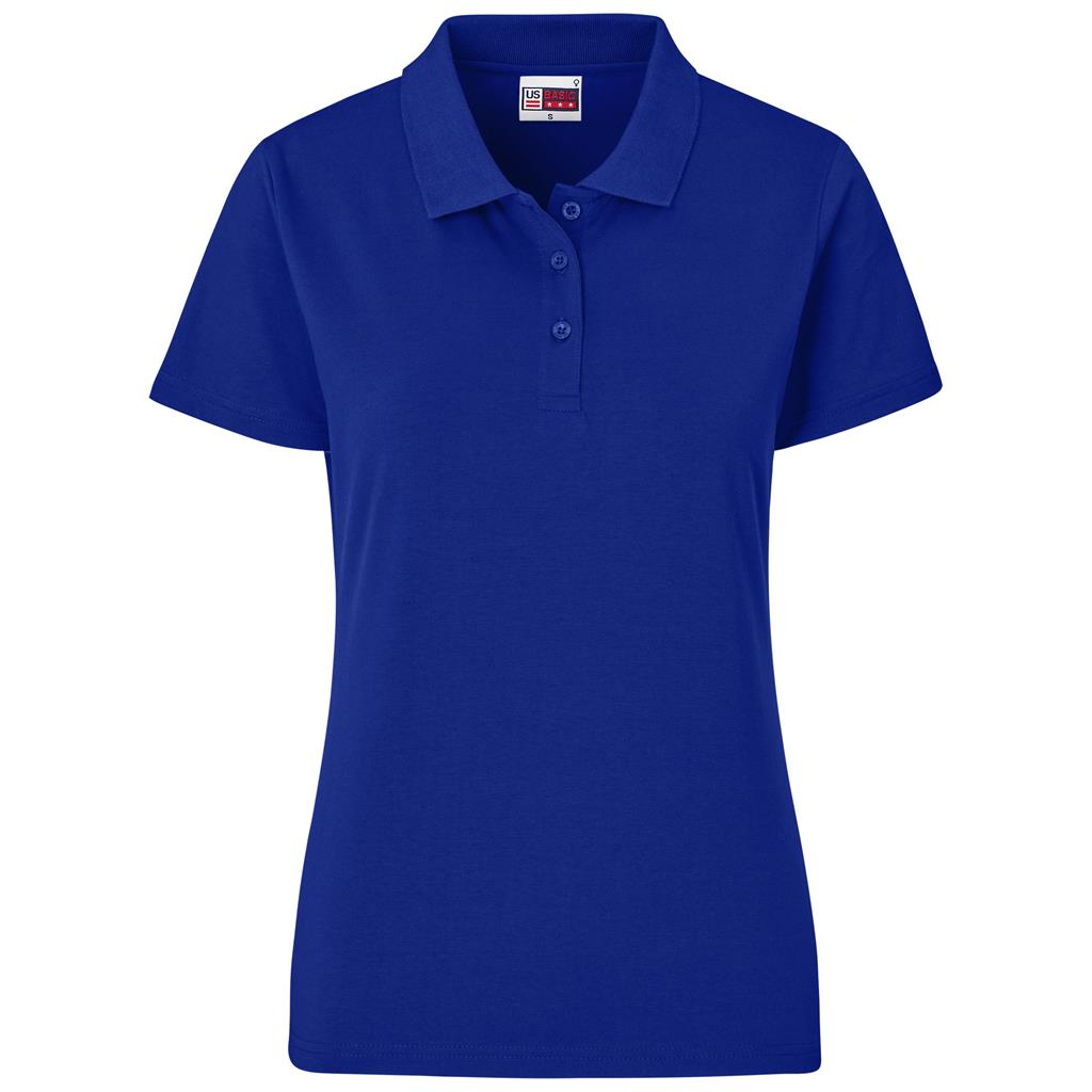 Ladies Prima Stretch Golf Shirt - ROYAL BLUE