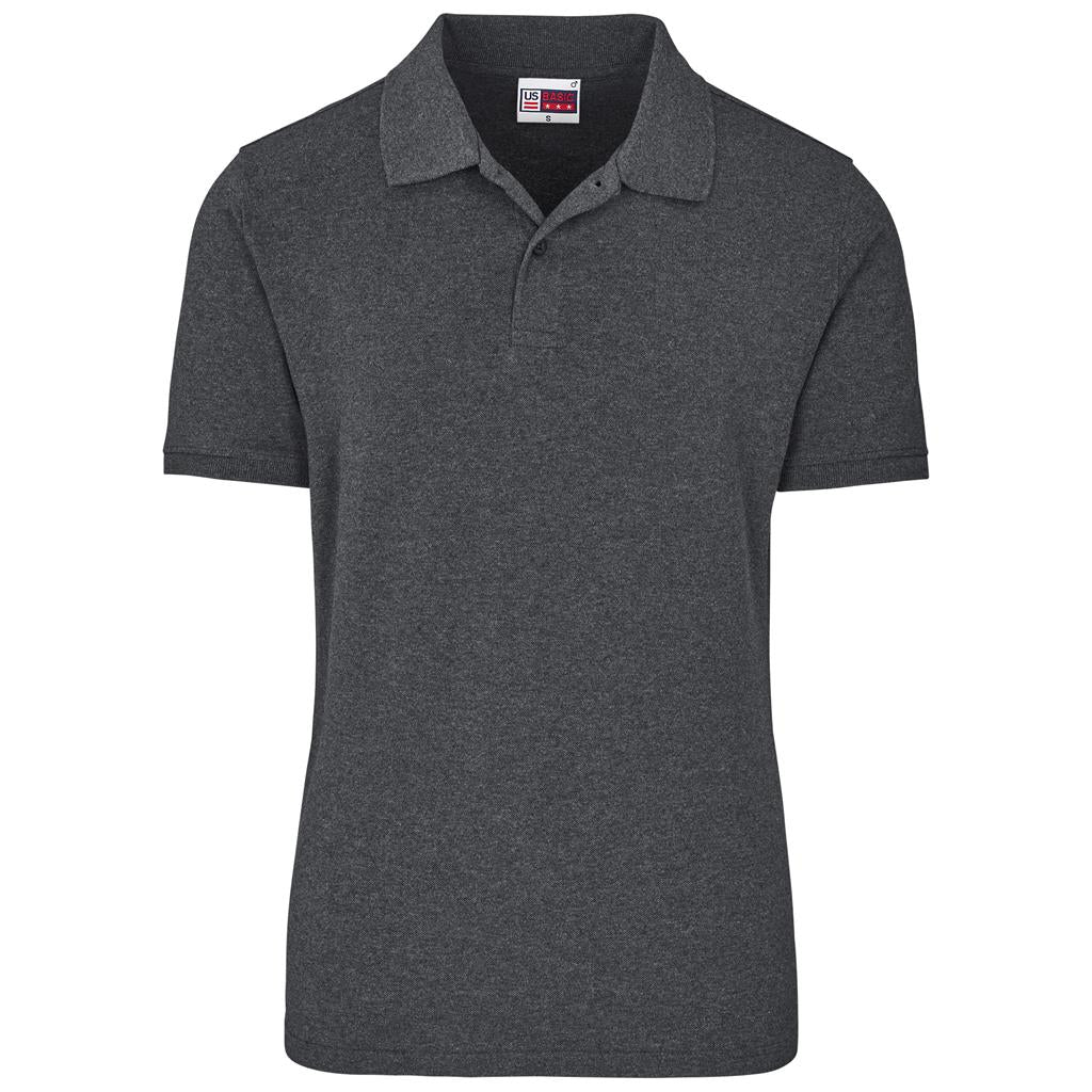 Mens Houston Stretch Golf Shirt - CHARCOAL
